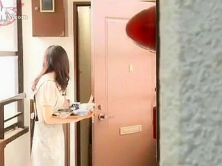 Horny Nippon Pornstar Kanno Minami gets fucked by her father-in-law in taboo family affair