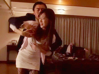 Asian Threesome with Work Collaborator Leaves Hubby Stunned and Horny