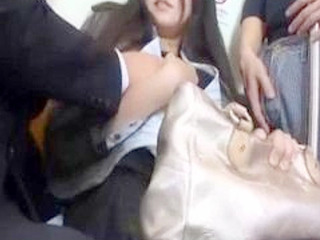 Japanese Teen's Torturous Commute Reveals Nippon Busty Beauty's XXX Thai Porn.