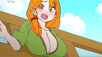 Alex got stuck in the fence, but Steve couldn't get past! Minecraft,Hentai,Cartoon,Parody !